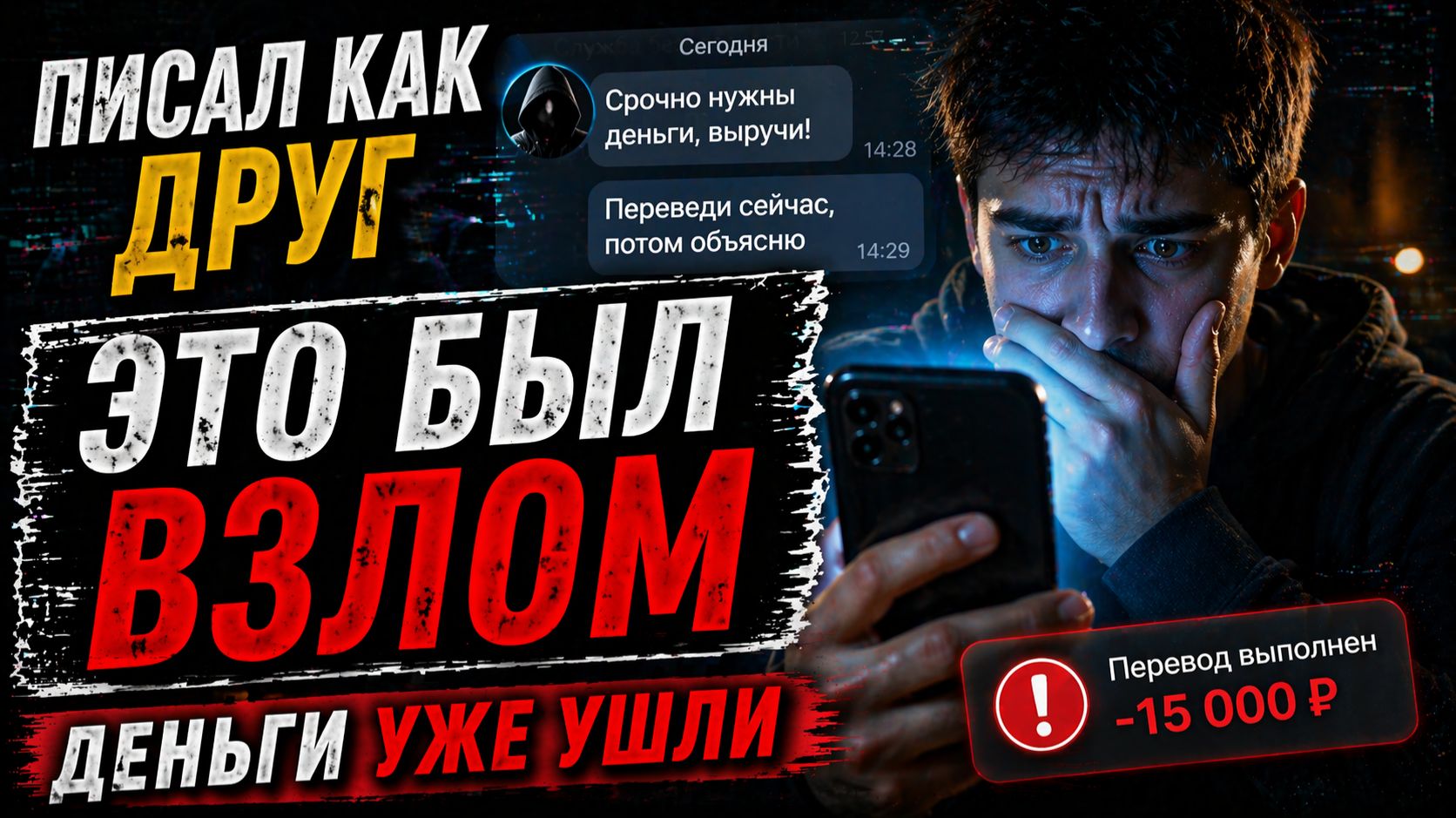 Аккаунт взломали… но он понял это слишком поздно