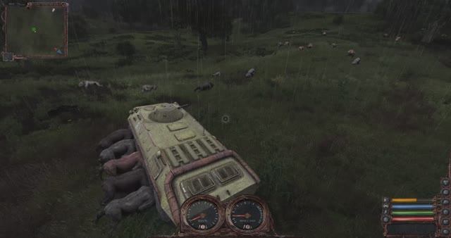 59 S.T.A.L.K.E.R. Lost Alpha DC 1.4007 - северные холмы - зачистка плоти