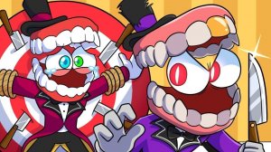 ЦИФРОВОЙ ЦИРК - БРАТСКИЕ РАЗНОГЛАСИЯ!   Digital Circus   Фан-Анимации на русском