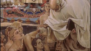 Картины русских художников. Образы русской истории. Виктор Васнецов. Крещение Руси
