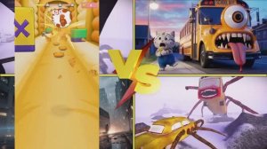 СТРАШНЫЙ АВТОБУС ПОЖИРАТЕЛЬ под музыку COFFIN DANCE 😱 КТО СПАСЕТСЯ?