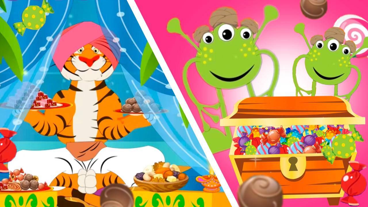 Песенка сладкоежка. Мультфильм для детей