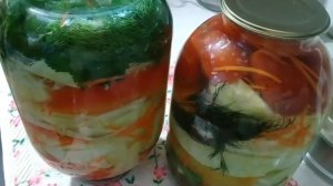 • КАПУСТА» ОСТРЯЧОК» с Перцем//РЕЦЕПТ КАПУСТА Маринованная « ОСТРЯЧОК»  с ПОМИДОРАМИ на ЗИМУ