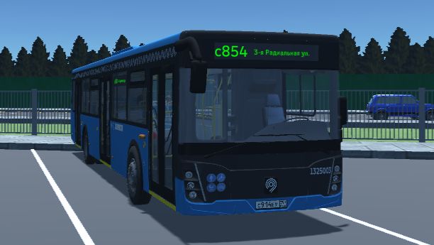 Я катаюсь на автобусе в Яндексе Игры и Водитель Московского Автобуса