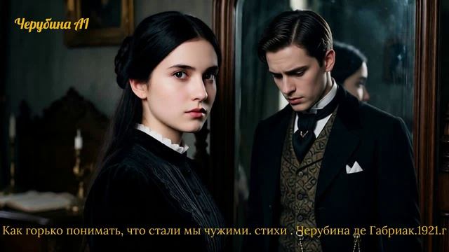 Как горько понимать, что стали мы чужими