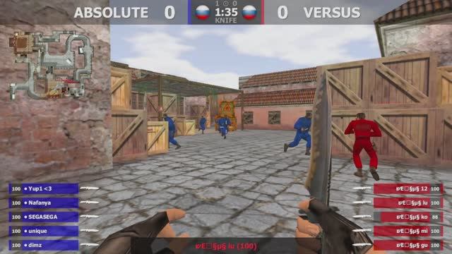 ABSOLUTE -vs- VERSUS | 2 карта | Шоу-Матч | @kn1feTV