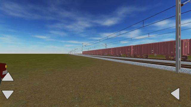 ВЛ10У с поездом