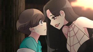 Паук против скелета Майнкрафт аниме