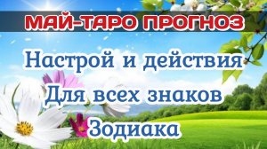Судьбоносный МАЙ/Подробный ТАРО ПРОГНОЗ ДЛЯ ВСЕХ ЗНАКОВ ЗОДИАКА 2026