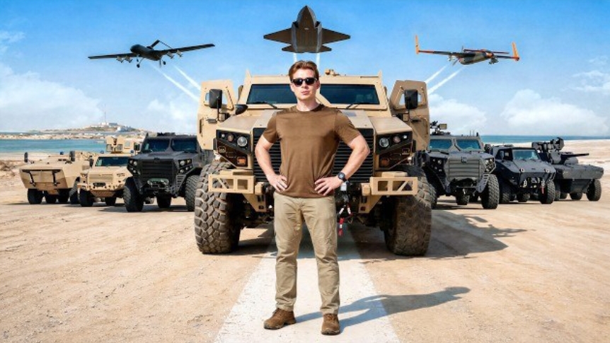 Внутри секретного военного острова на Ближнем Востоке.