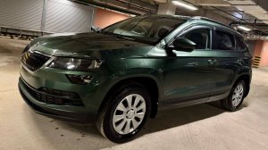 Skoda Karoq; 1.4 AT; 2020; Зеленый