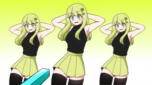 Крипер zero two уворачивается - 1 минута Майнкрафт аниме