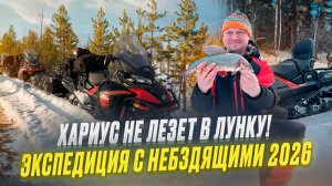 ХАРИУС НЕ ЛЕЗЕТ В ЛУНКУ // НЕБЗДЯЩИЕ ОТРЫВАЮТСЯ НА РЫБАЛКЕ // СЕЗОН 2026