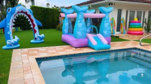 🍿 Приключение с Кубом из воздушных шариков для детей