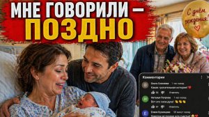 Истории из жизни. Ей говорили - поздно… а в 50 она родила сына Жизненные истории, Аудиорассказы