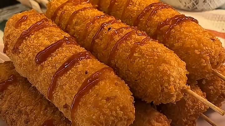 Корн-доги...🌭😋