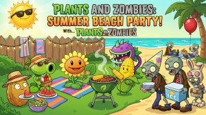 Растения против Зомби ПвЗ Fusion Plants vs. Zombies Hybrid grafted Mod PvZ мод Битва прохождение топ
