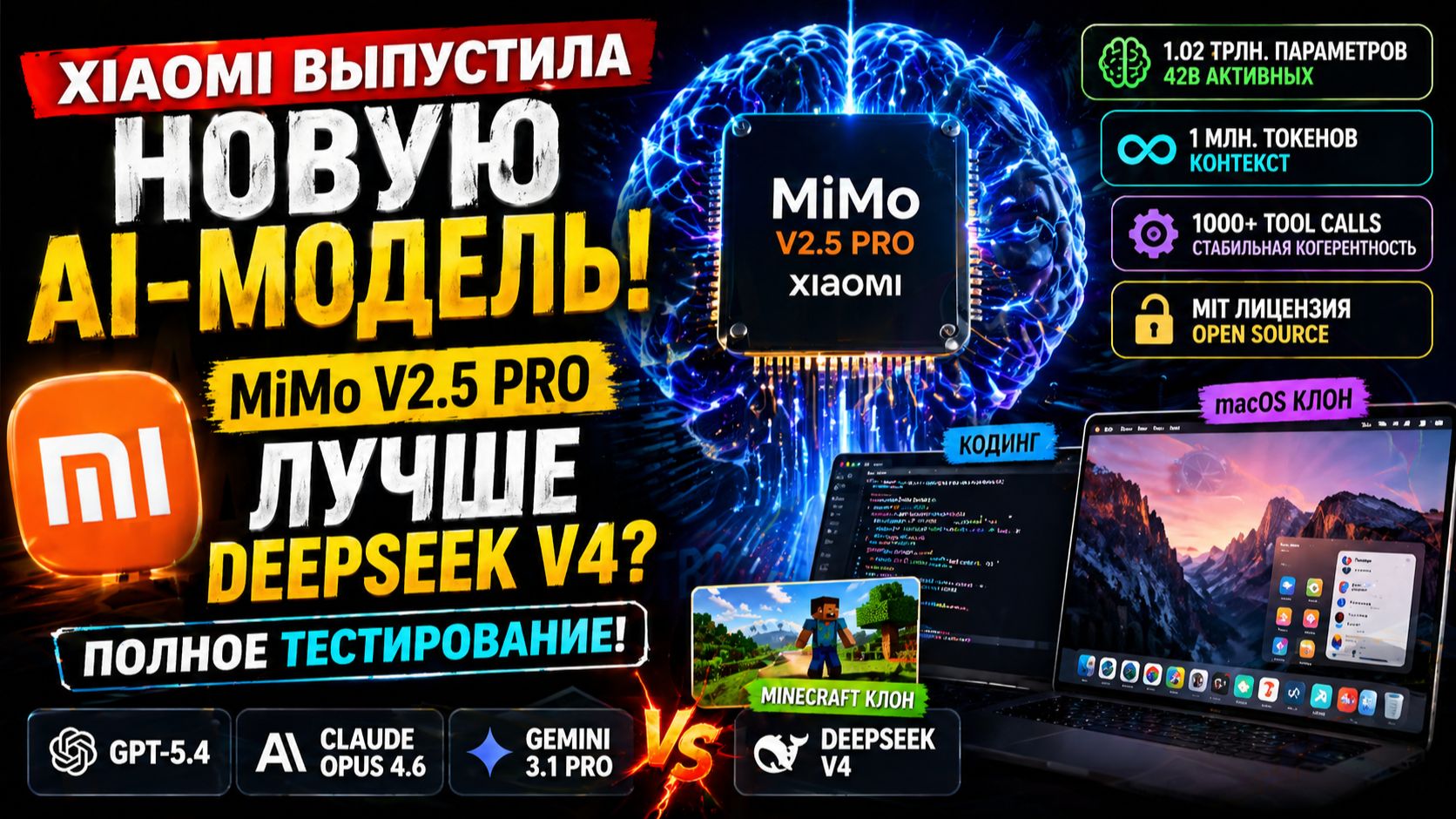 Xiaomi MiMo V2.5 Pro как новая “frontier” модель для агентных задач