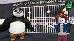 ДЕВУШКА СБЕГАЕТ ИЗ ТЮРЬМЫ ПАНД! 🐼🏃♀️ #roblox #роблокс