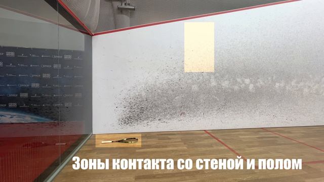 СКВОШ. Подача с правой стороны