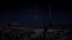 RDR2 Relaxing Western Ambient Travel (Music With Night Ambience for Sleep)