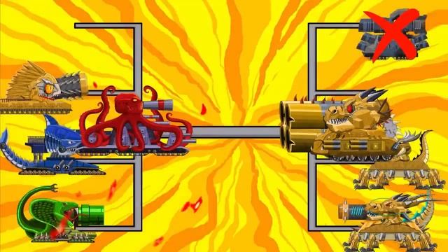 Toxicus on the northern front   Behemoth Tank Vs  Hks - Fire Truck   Cartoons about tanks