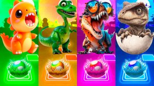 Coffin Dance Динозавры 410 уровень - Мультики про Динозавров | МУЛЬТФИЛЬМЫ ДИНОЗАВРЫ в Tiles Hop