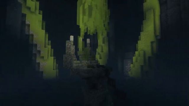 Minecraft Cthulhu inspired Medieval city