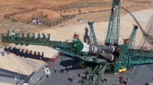Пуск ракеты-носителя «Союз-2.1а» с грузовым кораблём «Прогресс МС-34» с космодрома Байконур