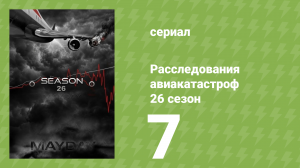 Расследования авиакатастроф 26 сезон 7 серия (документальный сериал, 2026)