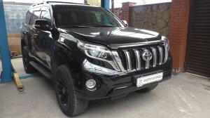 Быстрый ремонт штуцера на радиаторе на Toyota Land Cruiser Prado 3,0D Тойота Ленд Крузер Прадо 2010