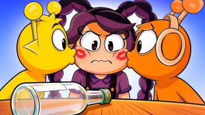 ОНИ СЫГРАЛИ В БУТЫЛОЧКУ... КТО ЖЕ ПРОИГРАЛ??? ПОПИ ПЛЕЙ ТАЙМ 5 & СПРУНКИ АНИМАЦИИ