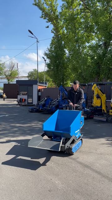 Rippa RD06 - компактный мини-дампер для работ там, куда другая техника не пройдёт 🚚