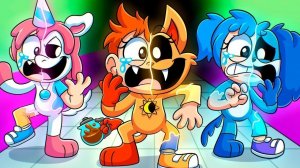 ХМУРЫЕ ЗВЕРЬКИ: ОБРАТНЫЙ АНТРОПОМОРФИЗМ!!! Poppy Playtime 4 Анимации