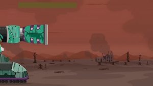 World of tanks  FIGHT FOR A MERRY CHRISTMAS   CONTAINER Vs HKS FIRE TRUCK   Cartoons about tanks