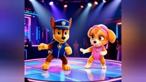 Мультики для детей Щенячий патруль Гонщик и Скай