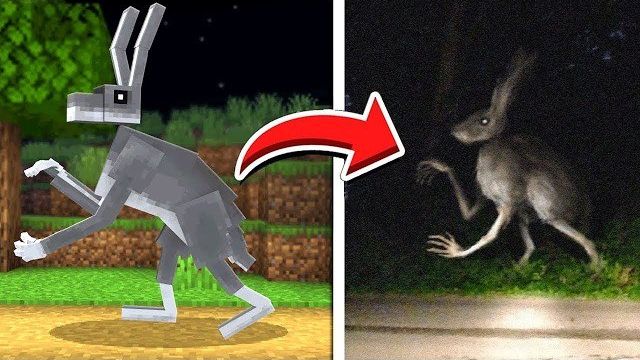 МОБЫ МАЙНКРАФТА ПОЙМАНЫ В РЕАЛЬНОЙ ЖИЗНИ 27