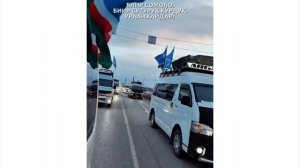 В Якутске состоялся массовый автопробег в честь Дня республики