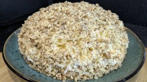 Любимый Салат ЧЕРЕПАХА, который смели первым! Удивил всех, и без рецепта никто не ушел