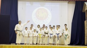 Каратэ. Показательные в школе 937. 24.04.2026
