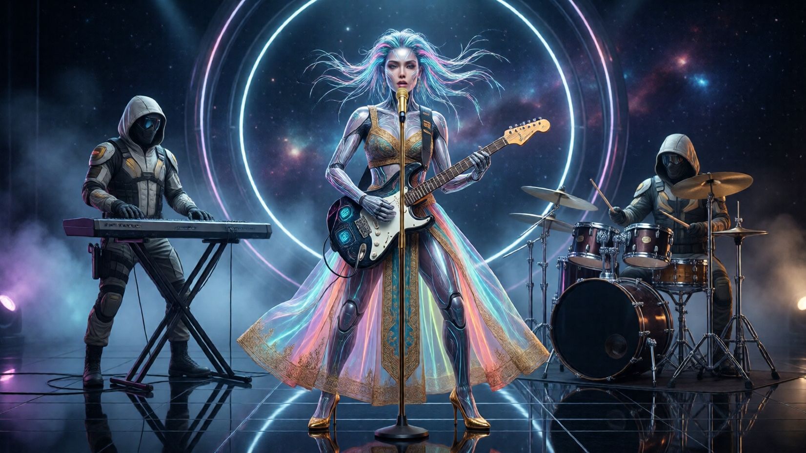 Хабиби! Смелей!  Любовь не ждёт! V1-0-18 (Female)_Space Opera Anthem Style