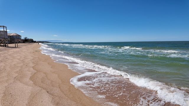 Голубицкая 28.04.2026#Голубицкая #АзовскоеМоре #ПляжУТени #ОтдыхНаМоре #Лето2026 #Кубань