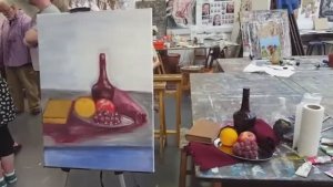 КУРСЫ ДЛЯ ВЗРОСЛЫХ. УРОК РИСОВАНИЯ.  АРХИВ, 2017Г.