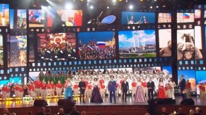 Марш энтузиастов. Ансамбль «Юные Патриоты».  Кремлевский Дворец
