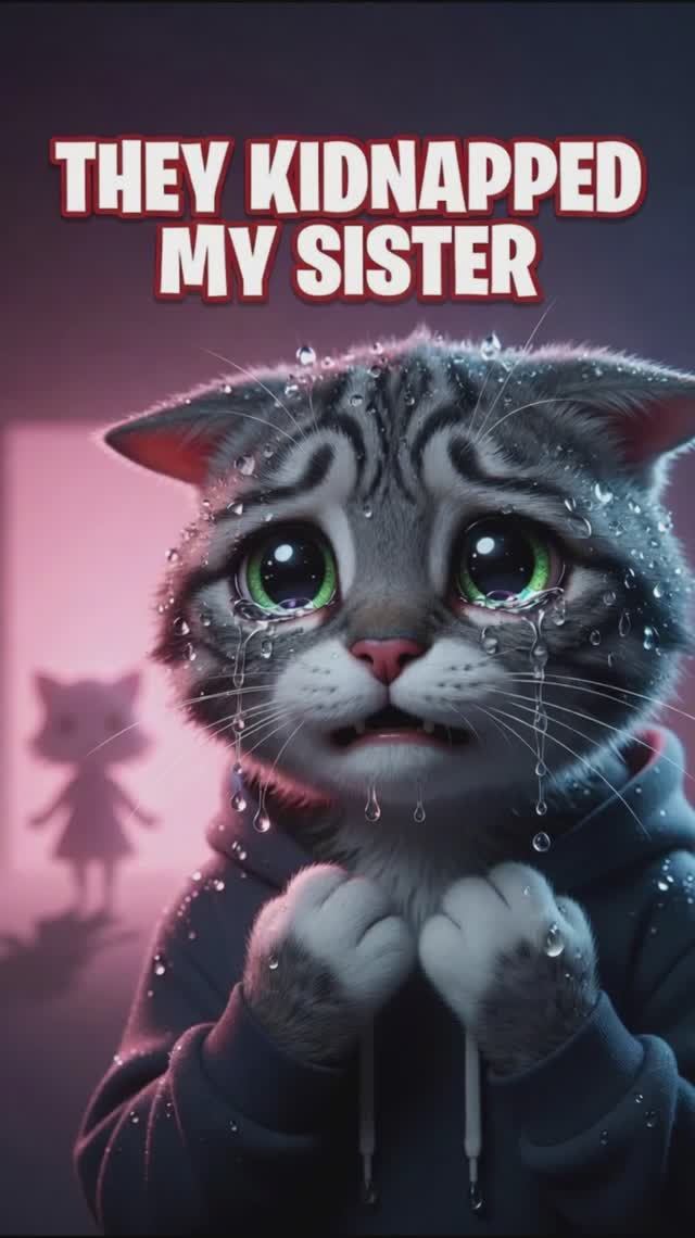 Моя сестренка котенок пропала!