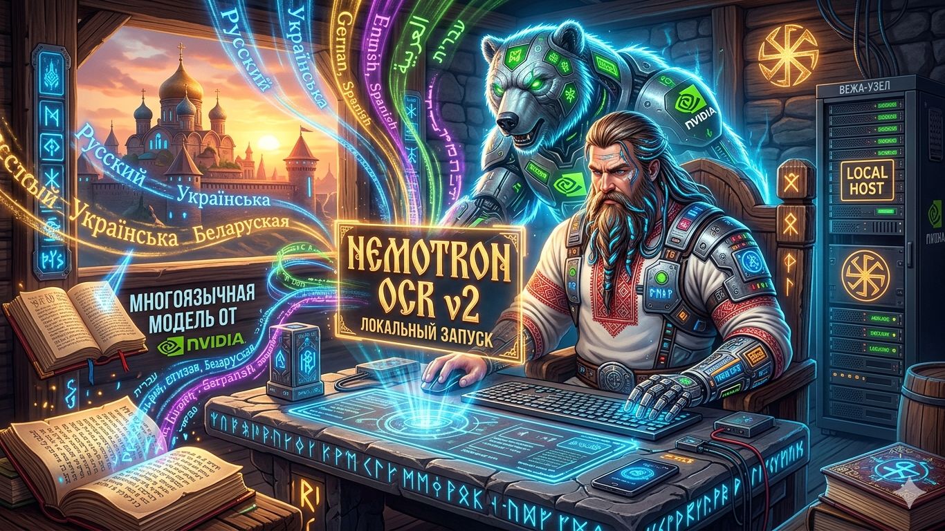 👁️ Зрение без RTX: Обзор нейросети Nemotron для чтения текста