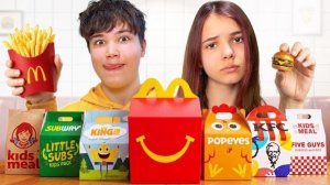 Пробуем детское меню фаст фуд