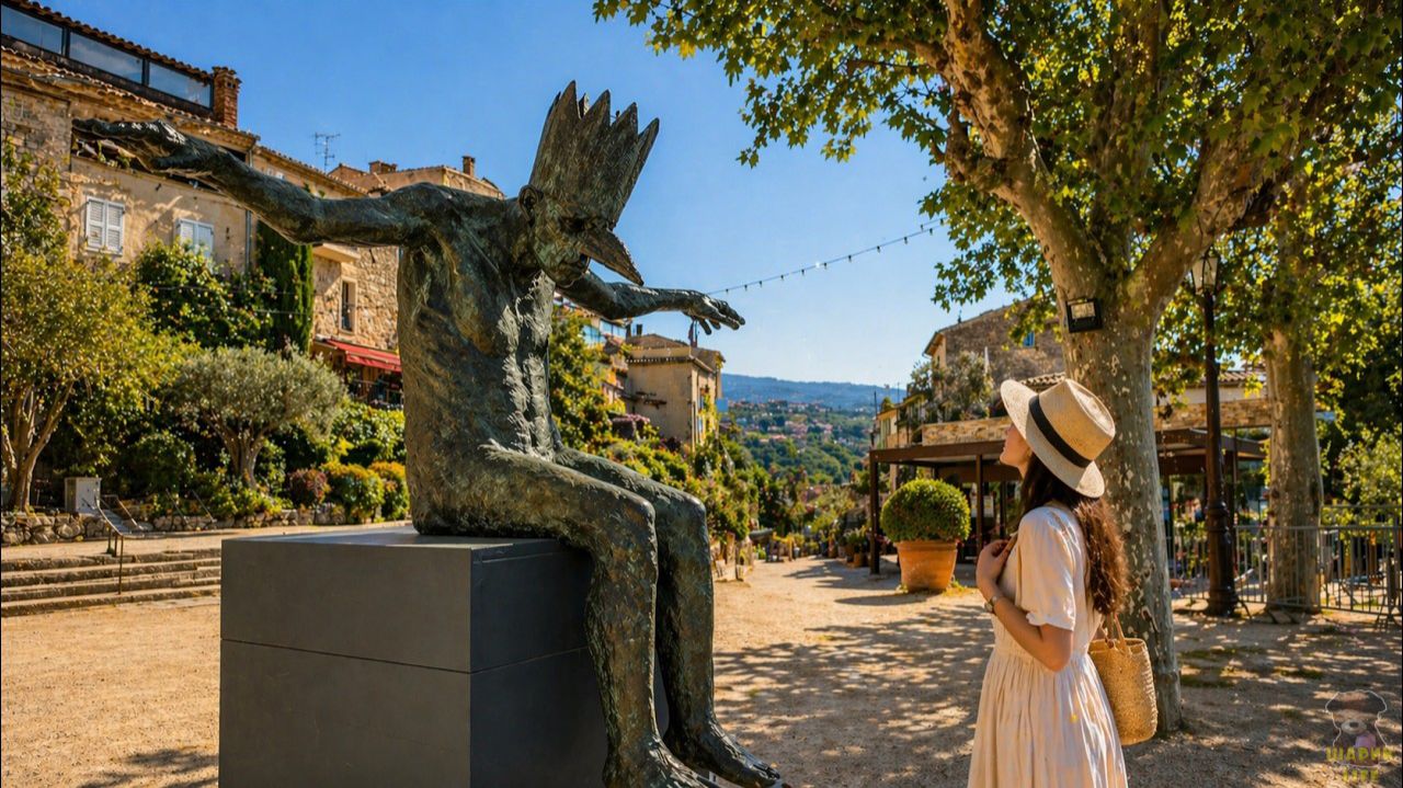 Мужен, Франция 🇫🇷 Пешеходная экскурсия по Французской Ривьере | #шариклайф #путешествиеонлайн