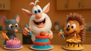 Буба детский мультик - Какой торт лучше? Весёлые мультики для детей