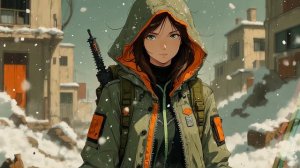 Programming Focus Music 1 ｜ BRKN GRID ｜ Retro Synthwave for Coders [Arc Raiders Debug Mode]-(1080p24